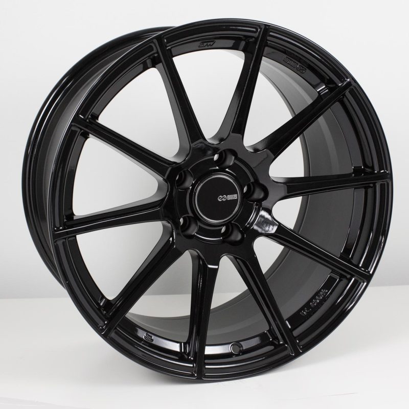 Enkei TS10 Wheel in Black - 17x8, 5x114.3, 45mm Offset