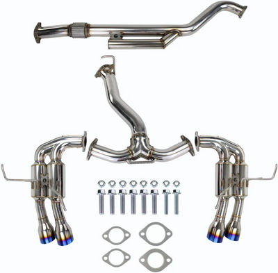 Invidia 20+ Toyota Supra (3.0) Gemini N1 w/Valve Single Layer Titanium Cat-Back