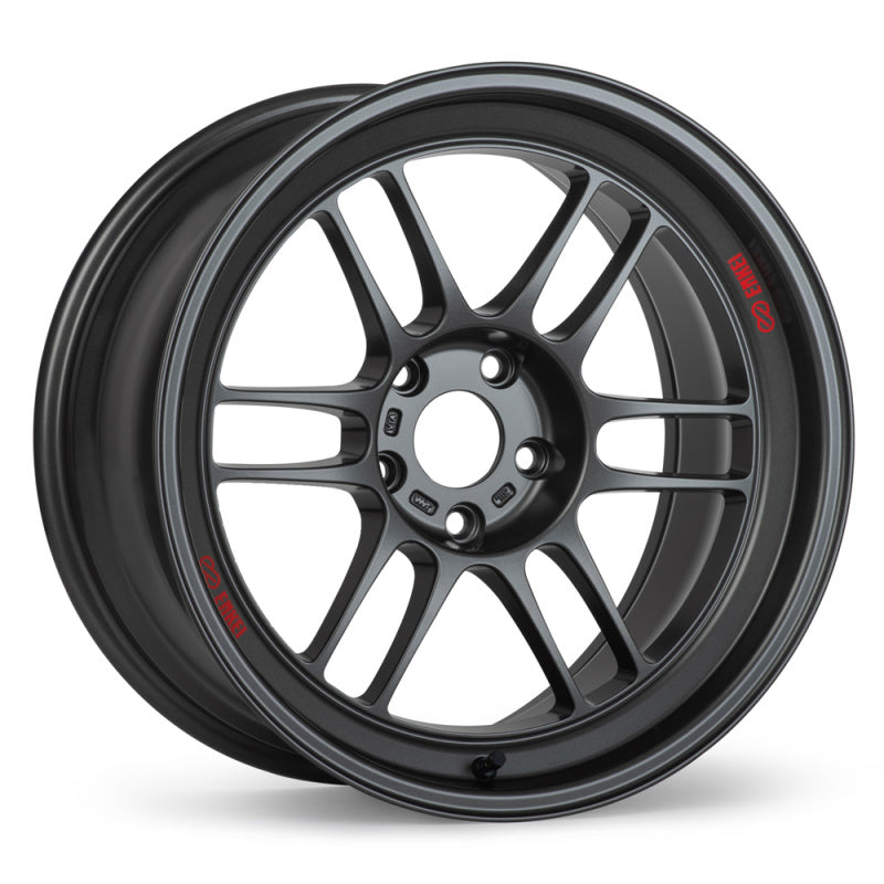 Enkei RPF1RS Wheel in Matte Gunmetal - 18x9.5, 5x114.3, 12mm Offset