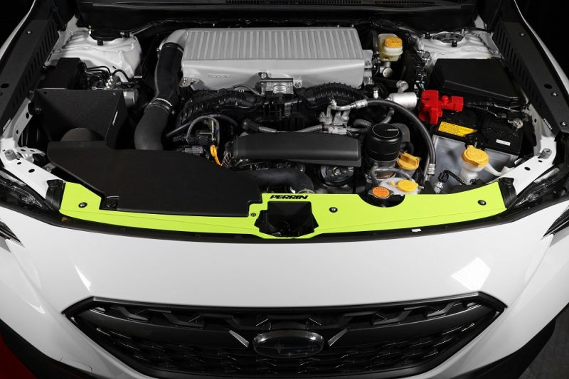 PERRIN 22-23 Subaru WRX Radiator Shroud - Neon Yellow