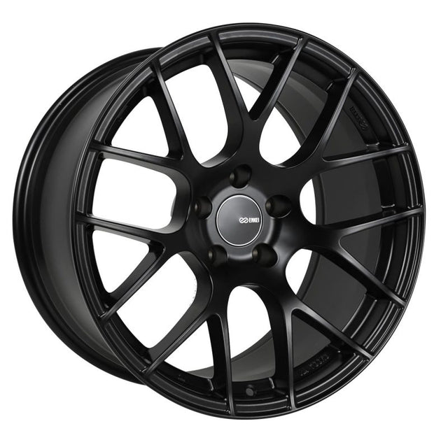 Enkei R Wheel in Matte Black - 18x8.5, 5x114.3, 35mm Offset