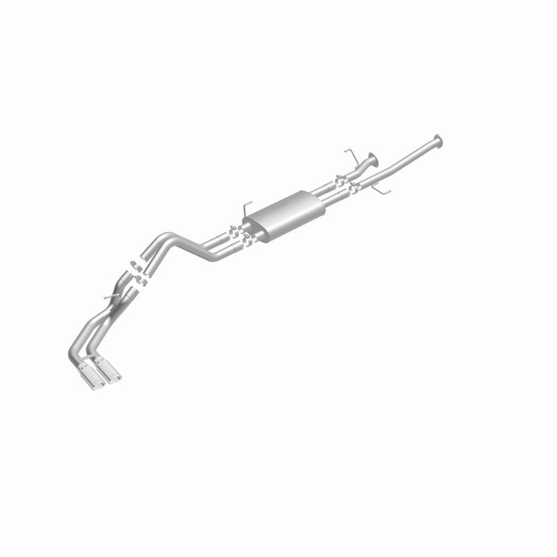 MagnaFlow 14 Toyota Tundra V8 4.6L/5.7L Stainless C/b Exhaust Dual same side pass. rear tire