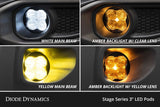 Diode Dynamics SS3 Sport Type B Kit ABL - Yellow SAE Fog