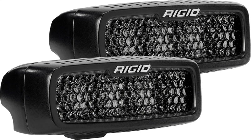 Rigid Industries SR-Q Series PRO Midnight Edition - Spot - Diffused - Pair