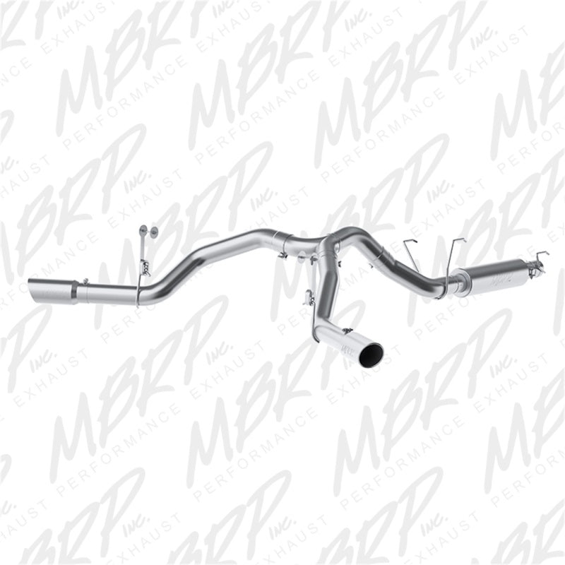 MBRP 14-16 Ram 2500 6.4L 4in 409 SS Dual Side Split Outlet Cat Back Exhaust