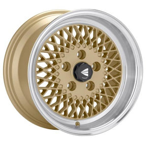 Enkei None Wheel in Gold - 15x8, 4x100, 25mm Offset