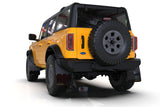 Rally Armor 21-25 Ford Bronco (Steel Bmpr + RR - NO Rptr/Sprt) Blk Mud Flap w/Met. Blk Logo