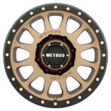 Method MR305 NV HD 18x9 +18mm Offset 8x180 130.81mm CB Method Bronze/Black Street Loc Wheel