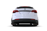 Rally Armor 22-25 Tesla Model X Black UR Mud Flap w/Red Logo