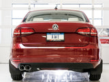 AWE Tuning 09-14 Volkswagen Jetta Mk6 1.4T Track Edition Exhaust - Chrome Silver Tips