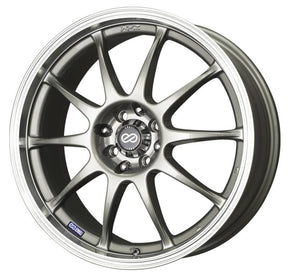 Enkei J10 Wheel in Machined Lip - 16x7, 4x100, 42mm Offset