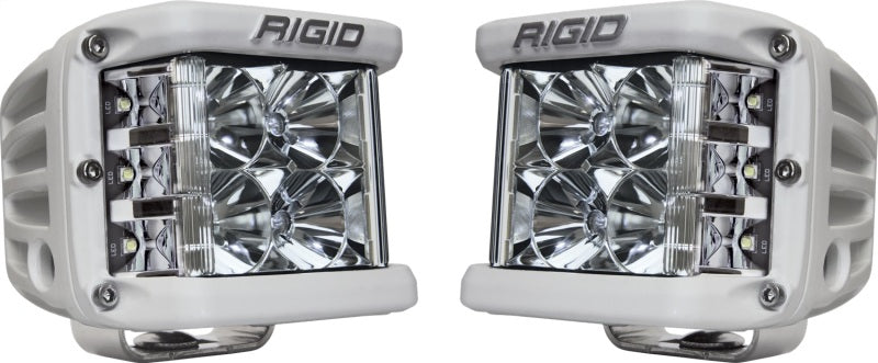 Rigid Industries D-SS - Flood - Set of 2 - White Housing