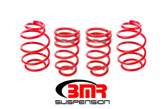 BMR 10-15 5th Gen Camaro V8 Lowering Spring Kit (Set Of 4) - Red