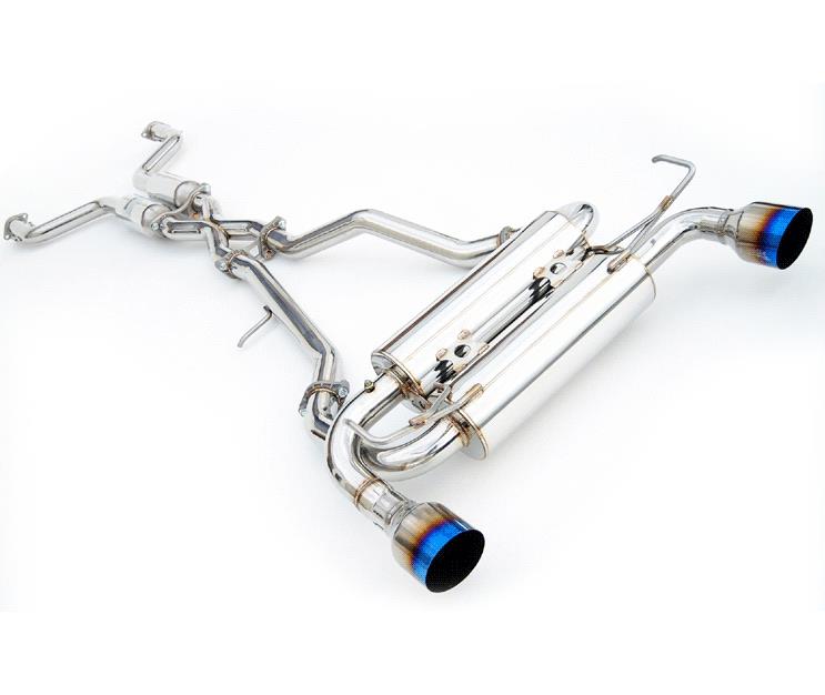 Invidia 02-08 Nissan 350z Gemini Single Layer Titanium Tip Cat-back Exhaust