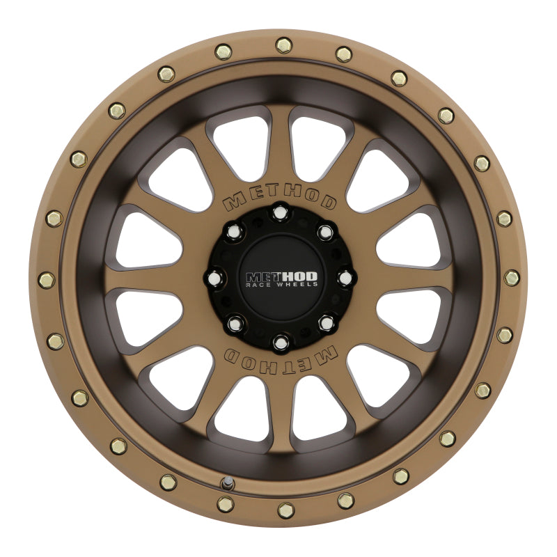 Method MR605 NV 20x12 -52mm Offset 8x6.5 121.3mm CB Method Bronze Wheel