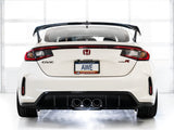 AWE Tuning 2023 Honda Civic Type R FL5 Track Edition Exhaust w/ Triple Chrome Silver Tips