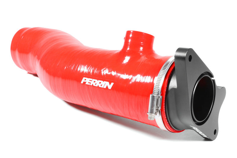 PERRIN 2022+ Subaru WRX Red 3in Turbo Inlet Hose w/ Nozzle