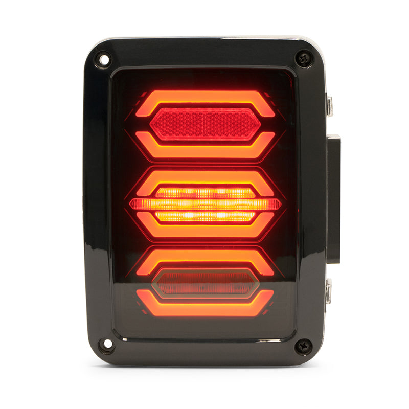 DV8 Offroad 07-18 Jeep Wrangler JK Octagon LED Tail Light