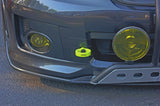PERRIN 08-14 Subaru WRX/STI Tow Hook Kit (Front) - Neon Yellow