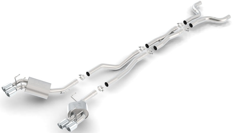 Borla 12-14 Chevrolet Camaro ZL1 Coupe 6.2L 8cyl AT/MT 6spd RWD Aggressive ATAK Catback Exhaust