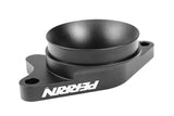 PERRIN 2022+ Subaru WRX Black 3in Turbo Inlet Hose w/ Nozzle (Short)