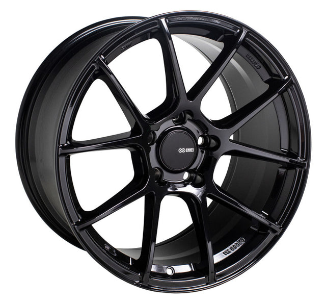 Enkei TS-V Wheel in Gloss Black - 18x8, 5x112, 45mm Offset