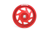PERRIN 2022 BRZ/86 / 19-22 Subaru WRX Lightweight Crank Pulley (FA/FB Eng w/Small Hub) - Red