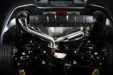 PERRIN 2022 BRZ/GR86 Axle Back Exhaust SS (Single Side Exit w/Helmholtz Chamber)