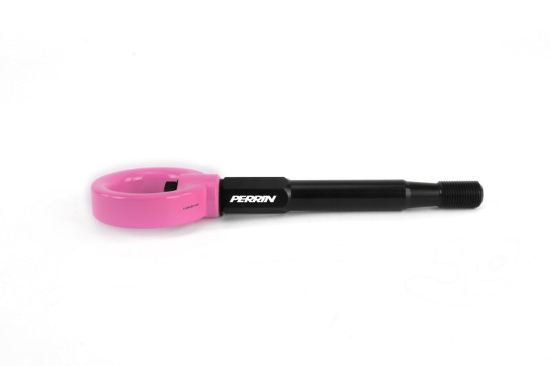 PERRIN 2022 Subaru WRX / 18-21 Crosstrek Tow Hook Kit (Rear) - Hyper Pink