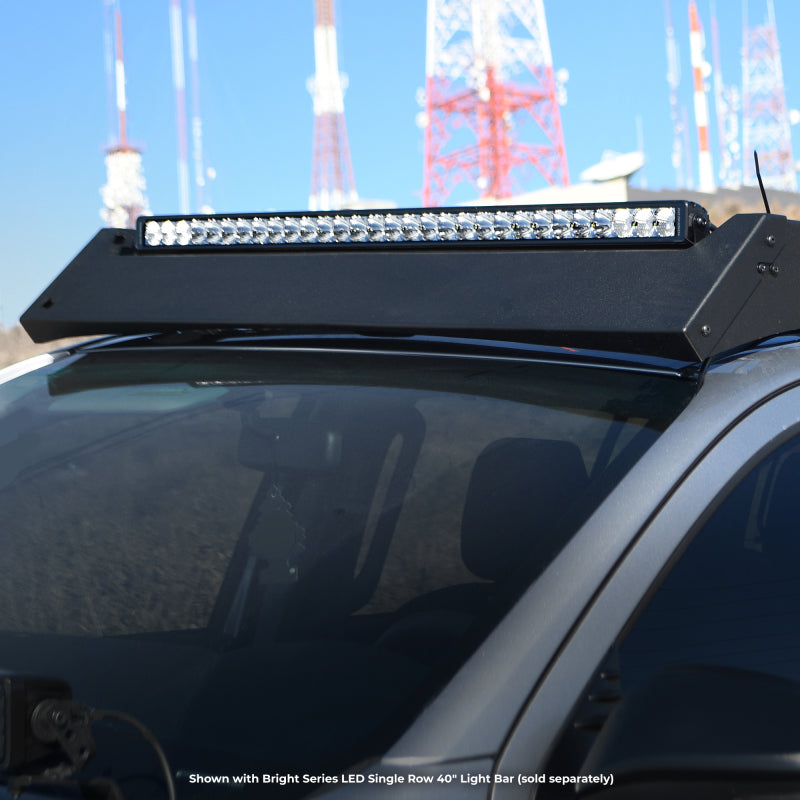 Go Rhino 19-21 Toyota Tundra CrewMax Ceros Low Profile Roof Rack - Tex. Blk