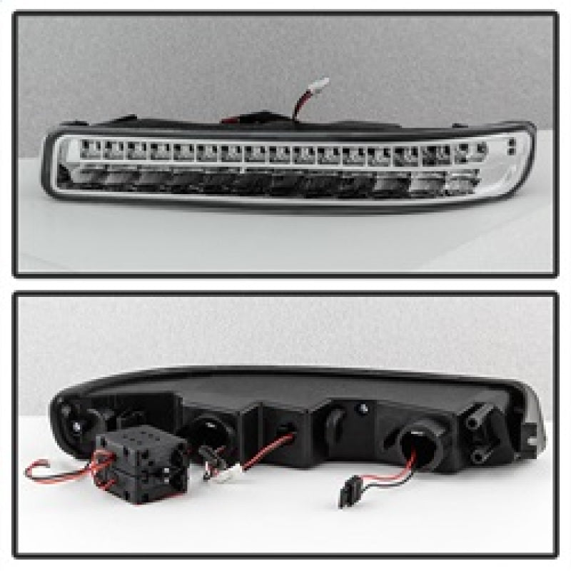 xTune 99-06 GMC Sierra (Excl Denali) Full LED Bumper Lights - Chrome (CBL-GSI99-LED-C)