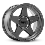 Mickey Thompson Open 5 Black Wheel - 20X9 6X5.5 BP 5in BS 0 Offset 108.1mm Bore