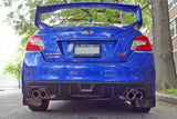 Rally Armor 15-21 Subaru WRX/STI White UR Mud Flap w/Red Logo