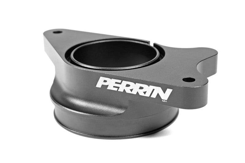 PERRIN 2022+ Subaru WRX Black 3in Turbo Inlet Hose w/ Nozzle (Short)