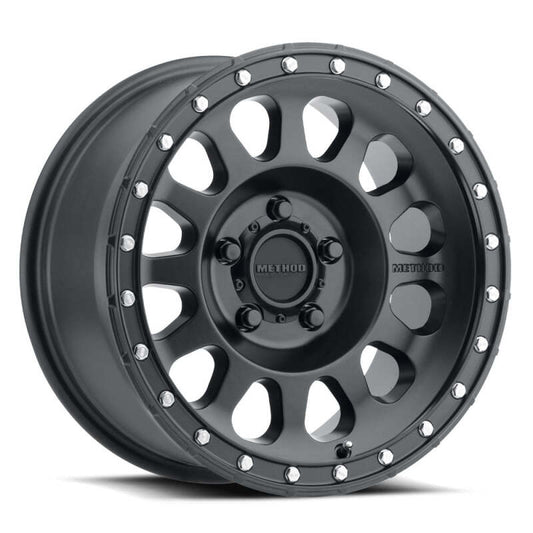 Method MR315 20x9 / 8x6.5 BP / 18mm Offset / 130.81mm CB Matte Black Wheel