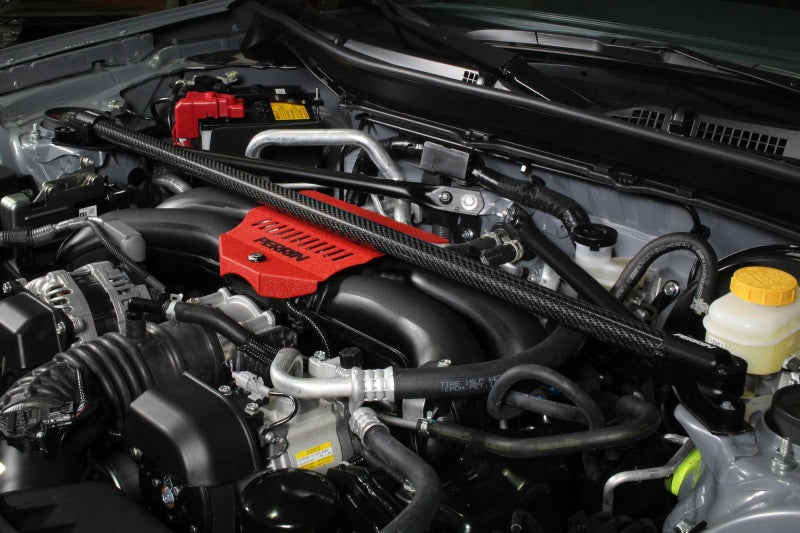 PERRIN 2013+ BRZ/FR-S/86/GR86 Front Strut Brace - Carbon Fiber (Req. Removal of OEM Engine Cover)
