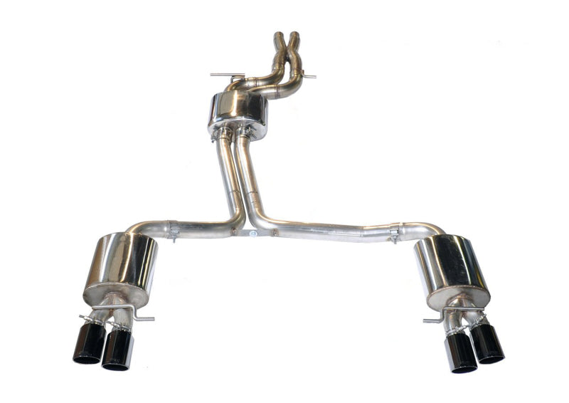 AWE Tuning Audi B8 S5 4.2L Touring Edition Exhaust System - Diamond Black Tips