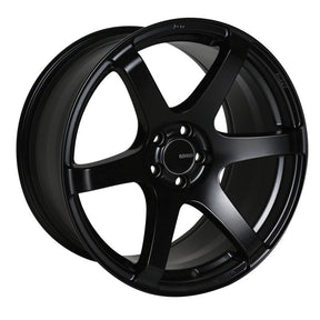 Enkei T6S Wheel in Matte Black - 18x8.5, 5x114.3, 35mm Offset