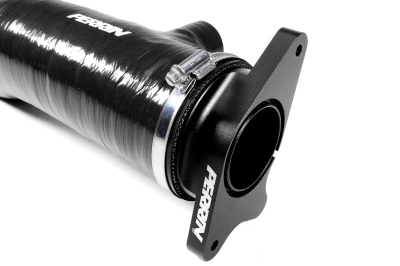 PERRIN 2022+ Subaru WRX Black 3in Turbo Inlet Hose w/ Nozzle