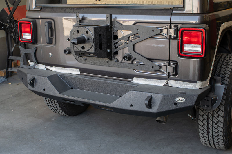 DV8 Offroad 2018+ Jeep Wrangler JL Tailgate Mounted Tire Carrier