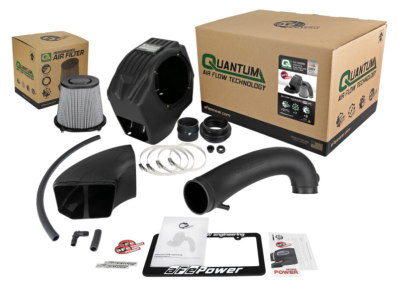 aFe Quantum Cold Air Intake System w/ Pro Dry S Media 09-18 RAM 1500 V8-5.7L Hemi