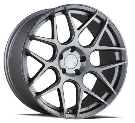 Aodhan AFF2 19X9.5 5X120 +35 Offset Wheel - Matte Gray - Aodhan Aftermarket Wheel