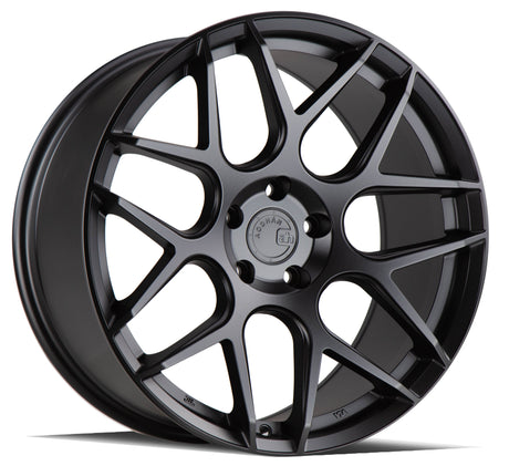Aodhan AFF2 19X9.5 5X112 +35 Offset Wheel - Matte Black - Aodhan Aftermarket Wheel