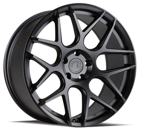Aodhan AFF2 19X9.5 5X114.3 +35 Offset Wheel - Matte Black - Aodhan Aftermarket Wheel