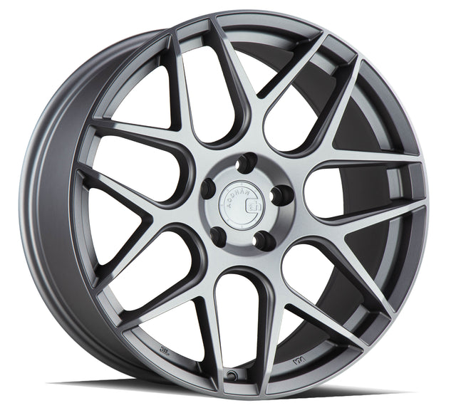 Aodhan AFF2 20X9 5X114.3 +32 Offset Wheel - Matte Gray - Aodhan Aftermarket Wheel