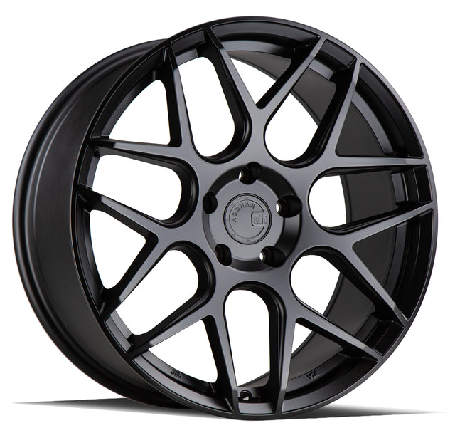Aodhan AFF2 20X9 5X112 +30 Offset Wheel - Matte Black - Aodhan Aftermarket Wheel