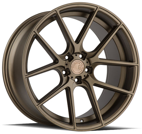 Aodhan AFF3 20X9 5X120 +30 Offset Wheel - Matte Bronze - Aodhan Aftermarket Wheel