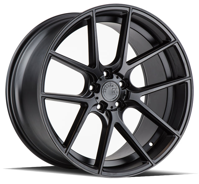 Aodhan AFF3 20X9 5X120 +30 Offset Wheel - Matte Black - Aodhan Aftermarket Wheel