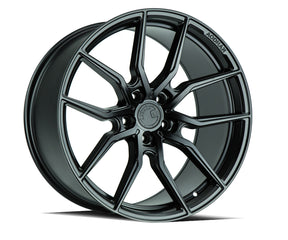 Aodhan AFF1 20X10.5 5X114.3 +45 Offset Wheel - Matte Black - Aodhan Aftermarket Wheel