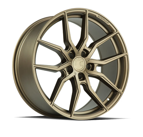 Aodhan AFF1 20X9 5X120 +30 Offset Wheel - Matte Bronze - Aodhan Aftermarket Wheel